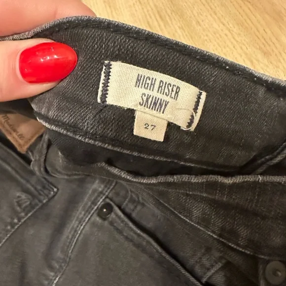 Madewell High Riser Skinny Jean - Picture 3 of 6